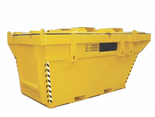 Clay containers and waste containers